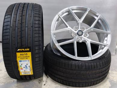 BMW 5 7 Series G30 G11 20" Forged Rim + Tayar R285