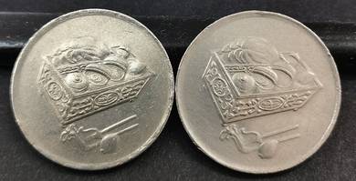 Malaysia Bunga Raya 20 sen 1994 KEYDATE