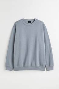 H&M Crewneck Sweatshirt Lightblue XL