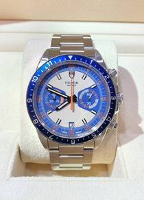 Pre-Owned Tudor Heritage Blue 70330B Chronograph