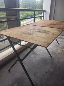 Meja Lipat Pasar Malam / Meja Niaga / Meja Kaki Be