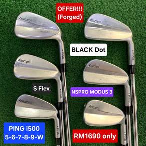 FORGED PING i500 (5-W) MODUS 3 (S Flex)
