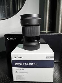 SIGMA 30mm f1.4 RF DC DN FOR CANON EOS R