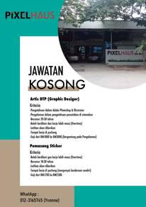 Poster Installer / Pemasang Sticker