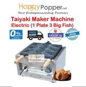 Taiyaki Fish Maker Machine ( 1 Plate 3 pcs )