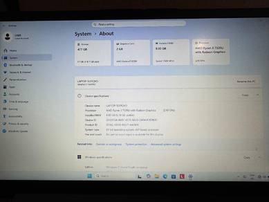 Lenovo Ideapad Slim 1 15.6" (2023)