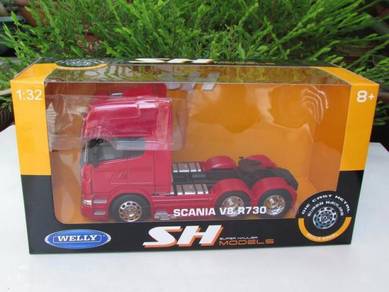 Welly 1-32 Scania V8 R730 (6x4) Truck Head Red