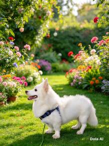 Japanese spitz short leg