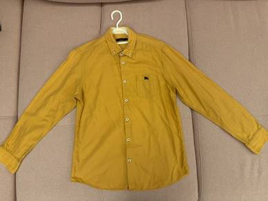 Burberry black label men formal shirt