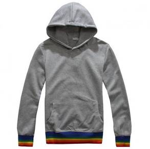 0309 Retro Red Hoodie Sweatshirt Pullover Sweater