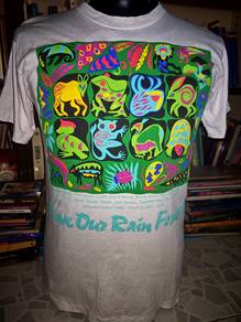 Save Our Rain Forest T-shirt. Susan Costello.