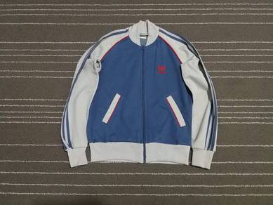 Vintage Adidas trefoil track top S