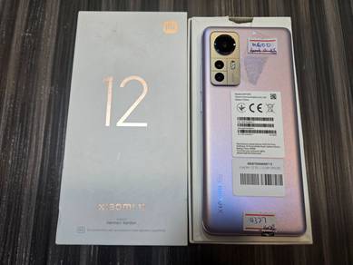 Xiaomi 12 5G 16GB Ram 256GB Dual Sim - Fullset