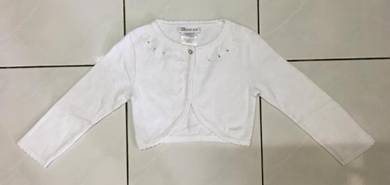 Children White Sweater/Cardigan ~ FREE SHIPPING