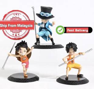One Piece three Brothers Child Luffy Ace Sabo