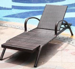 Balcony outdoor kerusi chair pool garden swimming