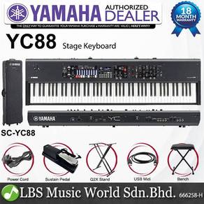 Yamaha YC88 88-Key Stage Keyboard With NW-GH3 B