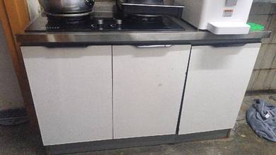 dapur stove with cabinet 