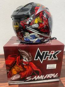 Helmet NHK samurai v2 (glow in the dark)