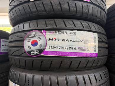 215/45/17 —Tayar baru— Nexen Primus V 26