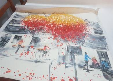 oil painting from oversea