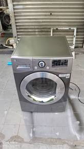 LG front load 2in1 hot washer with dryer 10.5/6~kg