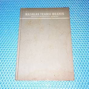 Vintage 1989 Masakan Tradisi Irranun [Hardcover]