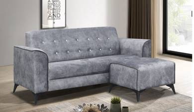 sofa 3 seater + stool