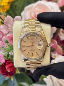 (Like New) Rolex Day-date Morellis Finish 18k 750