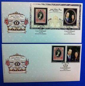 First Day Cover Queen Elizabeth II Malaysia 2012