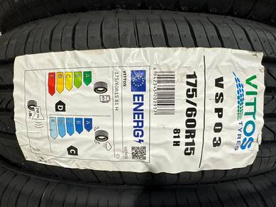 175/60/15 Vittos VSP03 Tyre 2026 Tayar