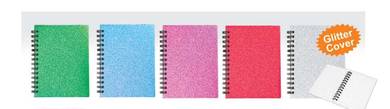 Glitter notebook ( pocket size ) NB 1032