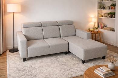 sofa L shape easy clean pocket spring 