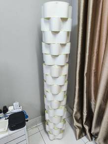 IKEA LAGTRYCK Floor Lamp,WHITE 138cm