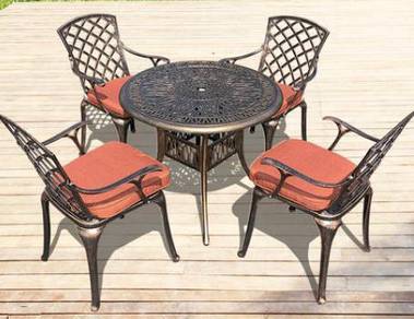 Outdoor chair table garden furniture bench 1