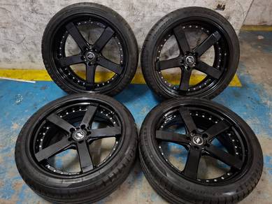 Rim ori japan 21 work zeast fit toyota vellfire al