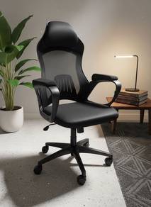 Ergonomic High-Back Mesh Office Chair with Headres
