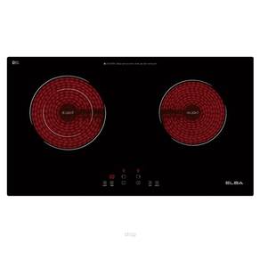 ELBA 2 Burner Built-in Ceramic Hob ECHQ7032STBK