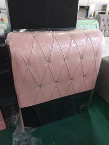 katil divan single pink