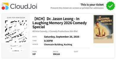 Dr Jason Leong Talk Show  Kuching Area