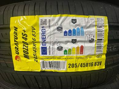 205/45/16 Duraturn Mozzo 4S+ Tyre 2026 Tayar