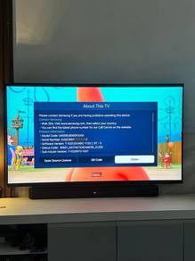 Samsung Qled tv 55inchi