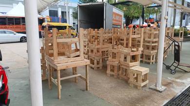 MeJA MAKAN 4+1 Kayu Pine