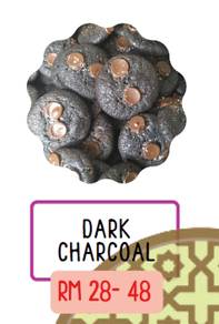 C. Cookies Raya 2026 - Dark Charcoal Cookies