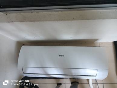 Aircond haier 1HP
