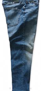 Amsterdam blue wash jeans, loose tapered leg- w34"