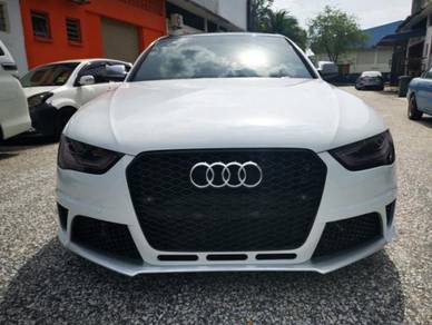 Audi A4 RS4 front bumper RS4 facelift bumper set