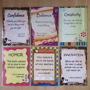 Motivation & Inspiration Posters Cards A4