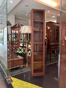 BILLY OXBERG glass Display Cabinet in BROWN