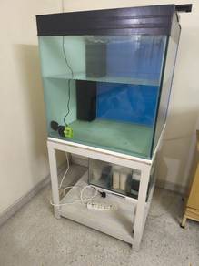 Aquarium cube Tank 2.5ft full set 